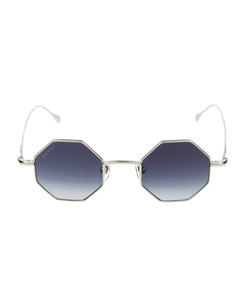 Gucci Sonnenbrille  GG1814 S 003 Silber Silber Blau /22 /145 003