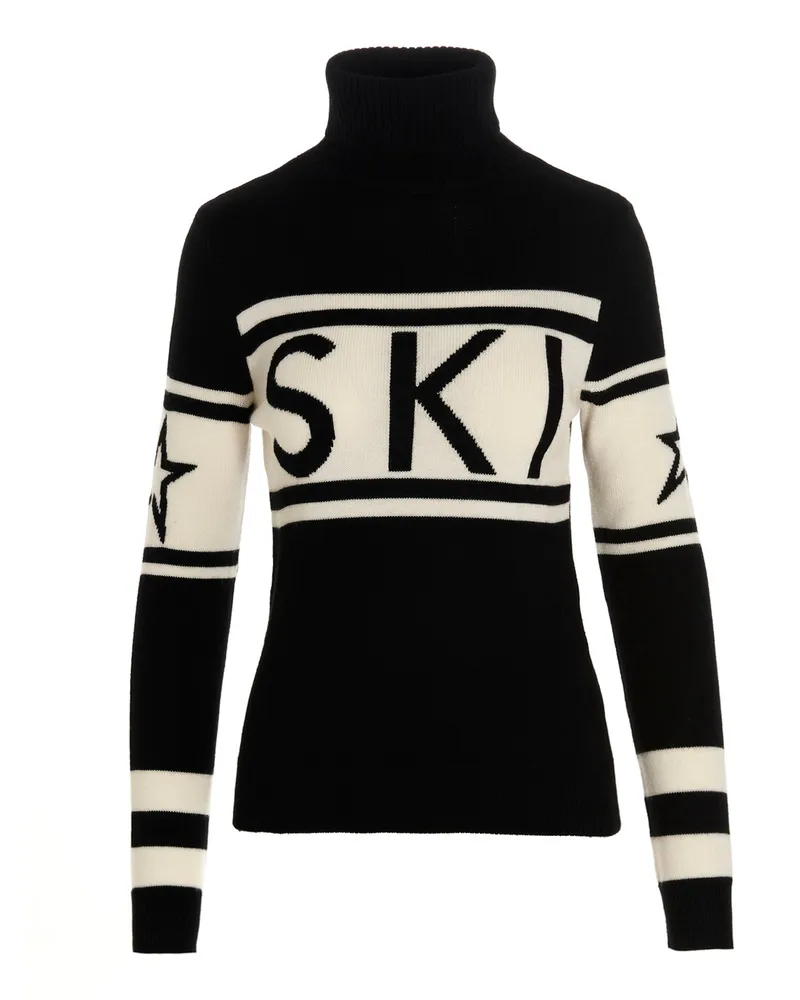 Perfect Moment Perfekter Moment 'Schild' Pullover White