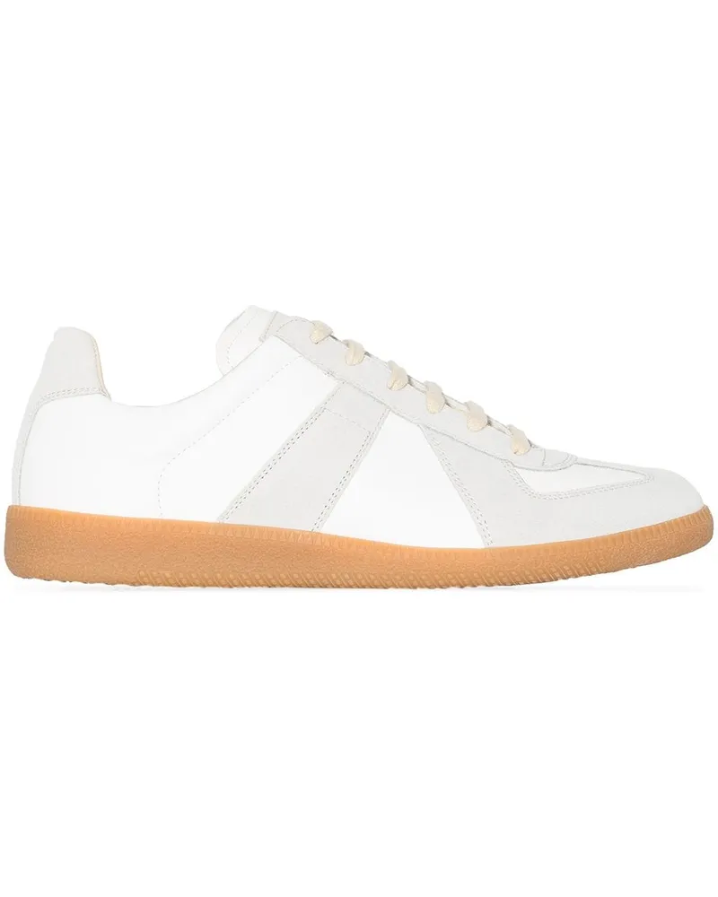 Maison Margiela Replik Leder -Sneaker White
