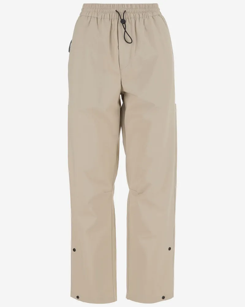 AUTRY Nylon Jogginghose mit Kordelmesser Ivory
