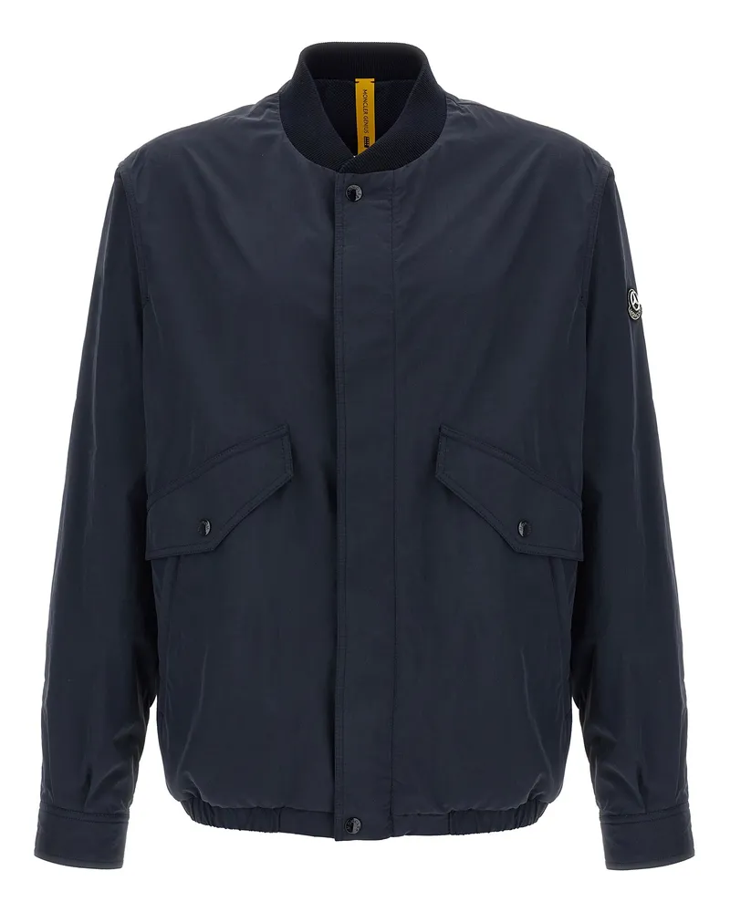 Moncler Moncler X Mercedes Benz von Nigo 'Tatenen' Bomberjacke Blue