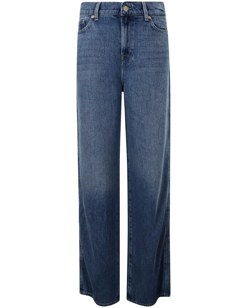 Seven7 Sieben Scout Wide -Bein -Denim -Jeans Blue