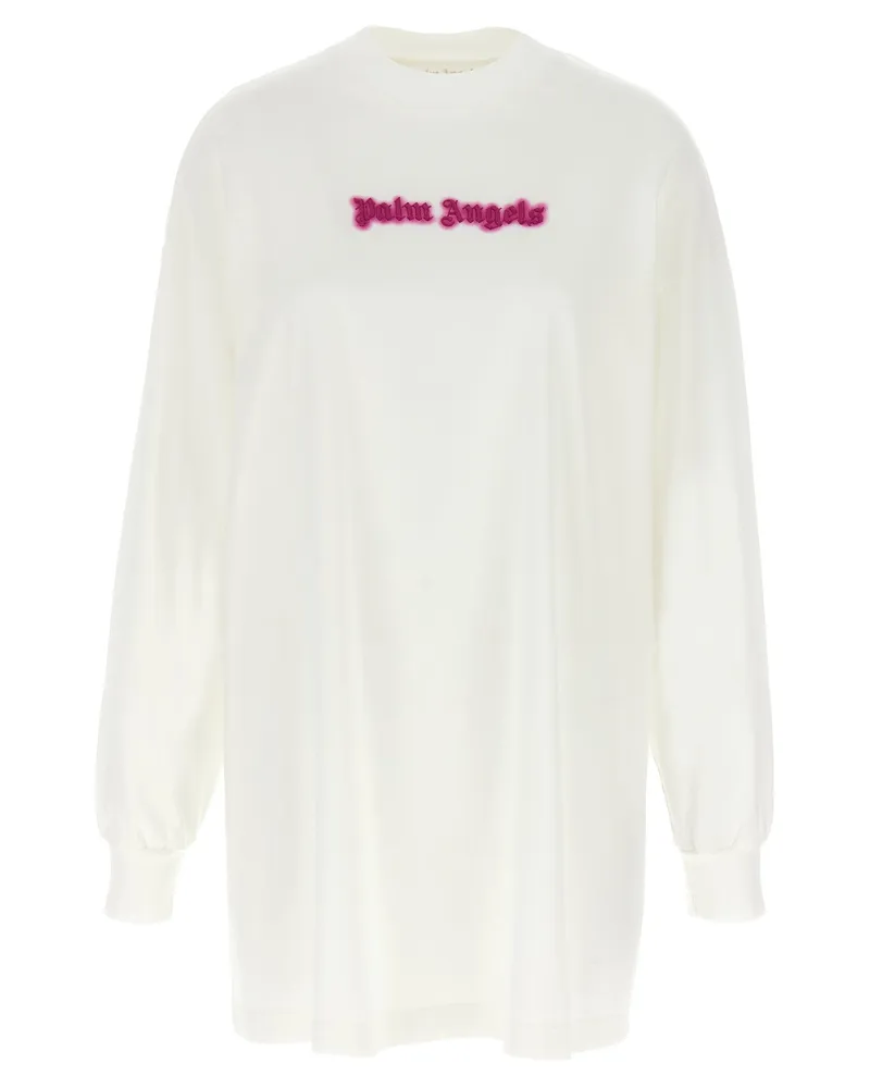 Palm Angels Neon Logo' Kleid White