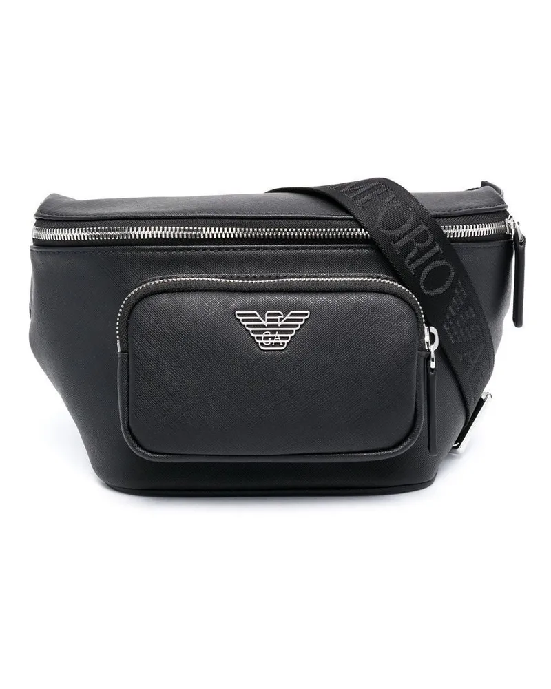 Emporio Armani Ledergürtel Schwarz