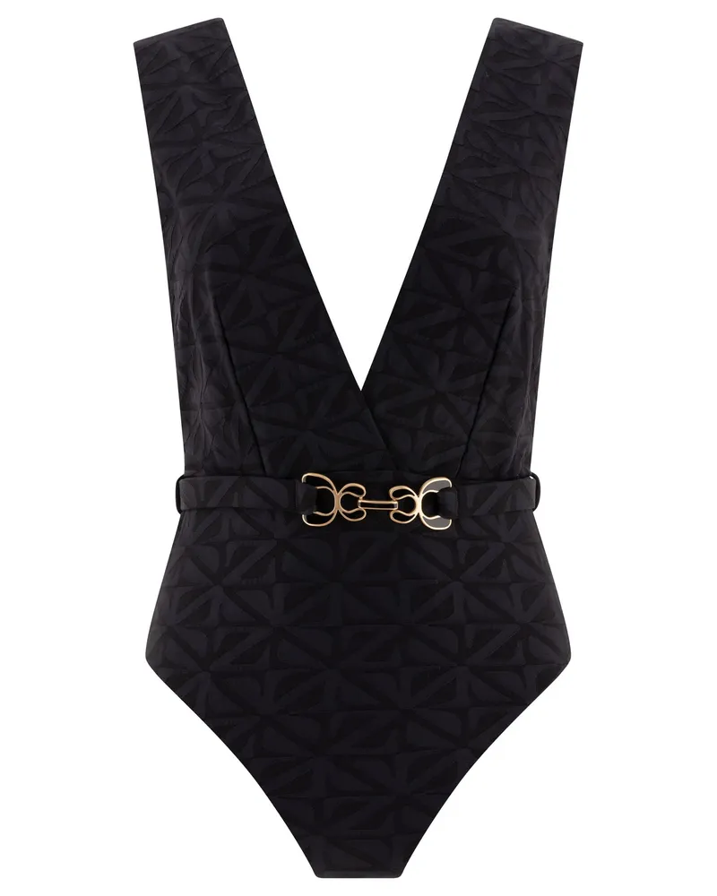 Zimmermann Maxine“ Einteiler-Badeanzug Black