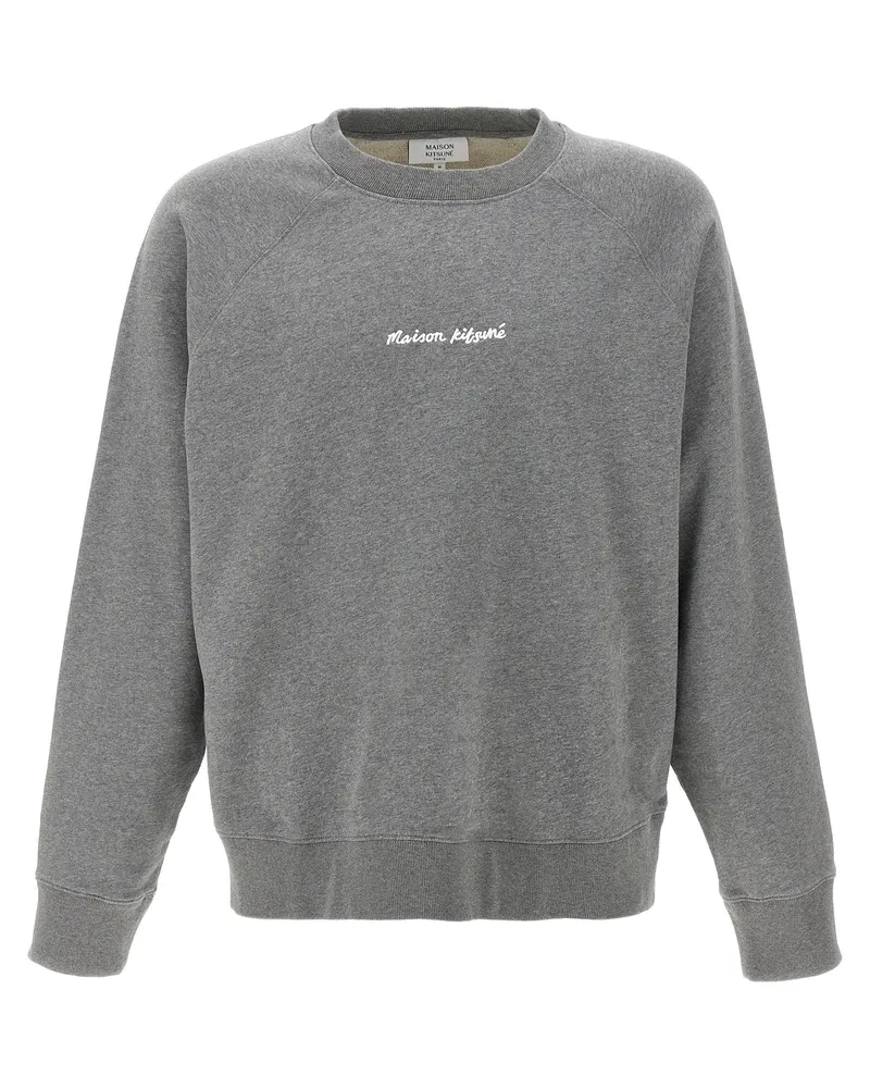 Kitsuné Logo Stickshirt Gray