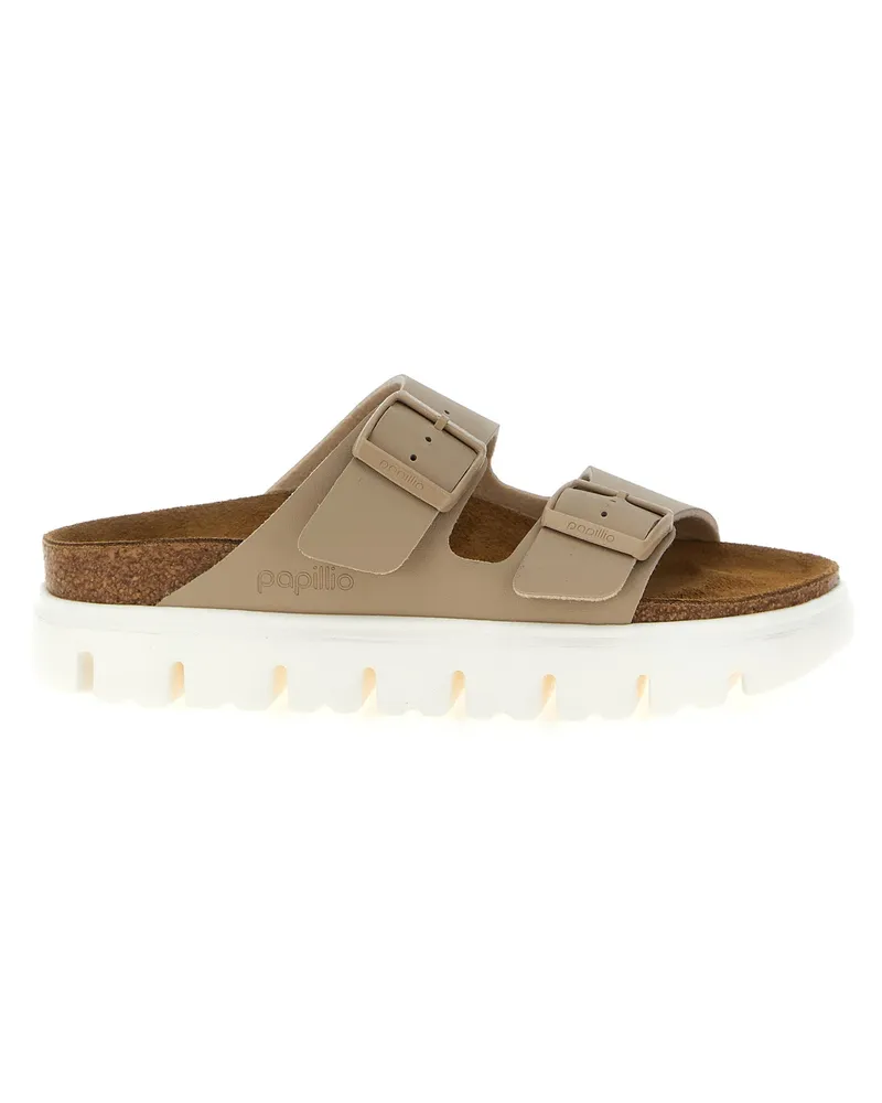 Birkenstock Arizona Pap Chunky' Sandalen Beige