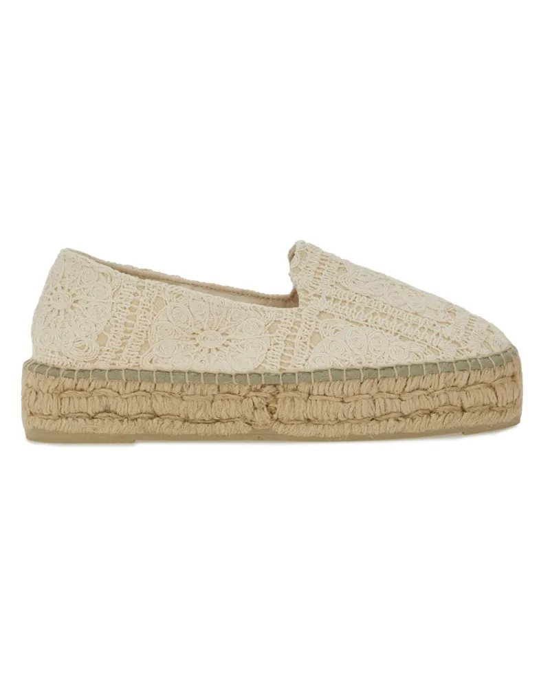 Manebí Espadrille Doppelsonne Beige