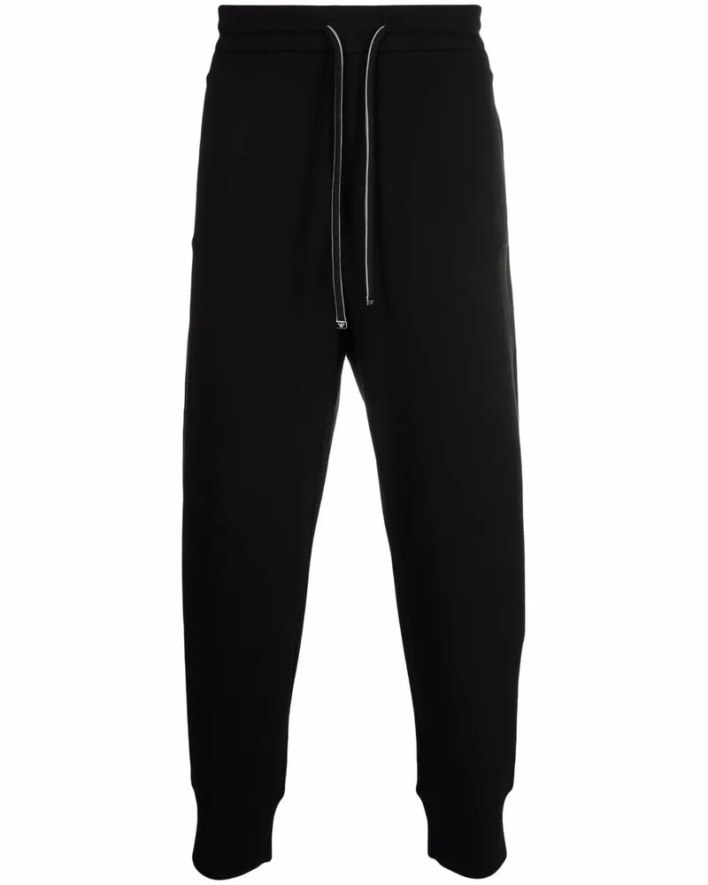 Emporio Armani Cotton Blends -Jogginghose Black