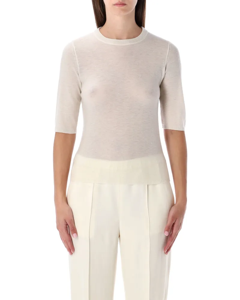 Fabiana Filippi Pullover weiß White