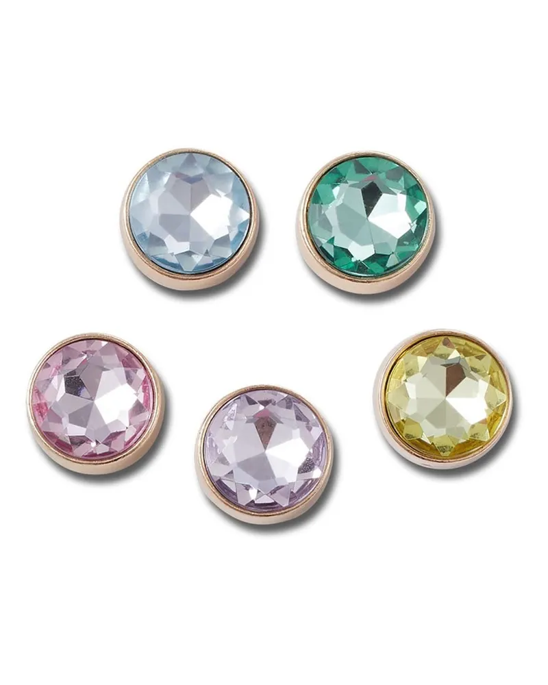 Crocs Gold und Gem 5 Pack Multicolour