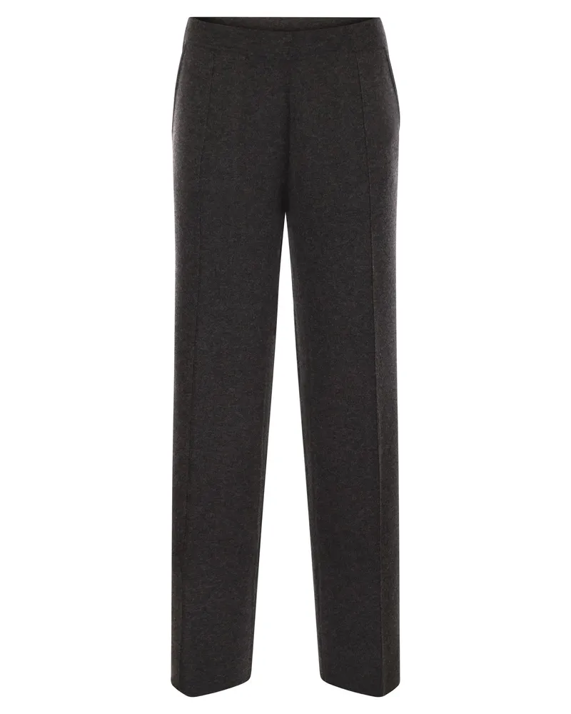 Max Mara Arno Viskose und Wollhose Dark