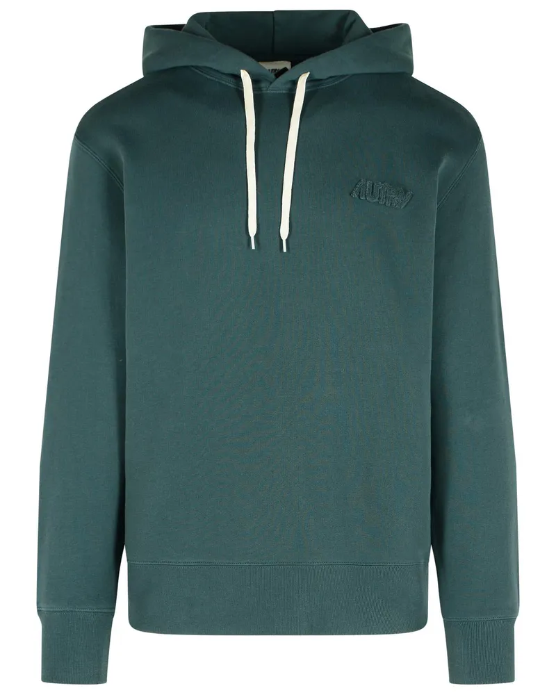 AUTRY Green Cotton Sweatshirt Green