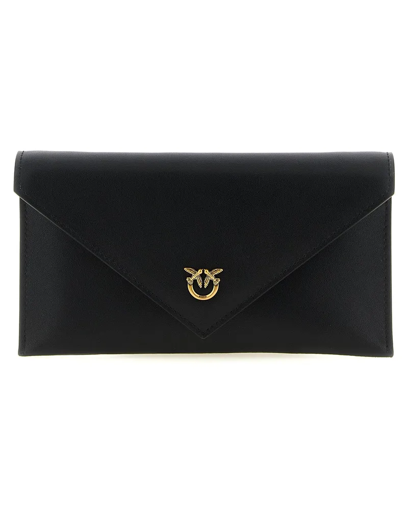 Pinko Flat Mini“-Geldbörse mit Kette Black