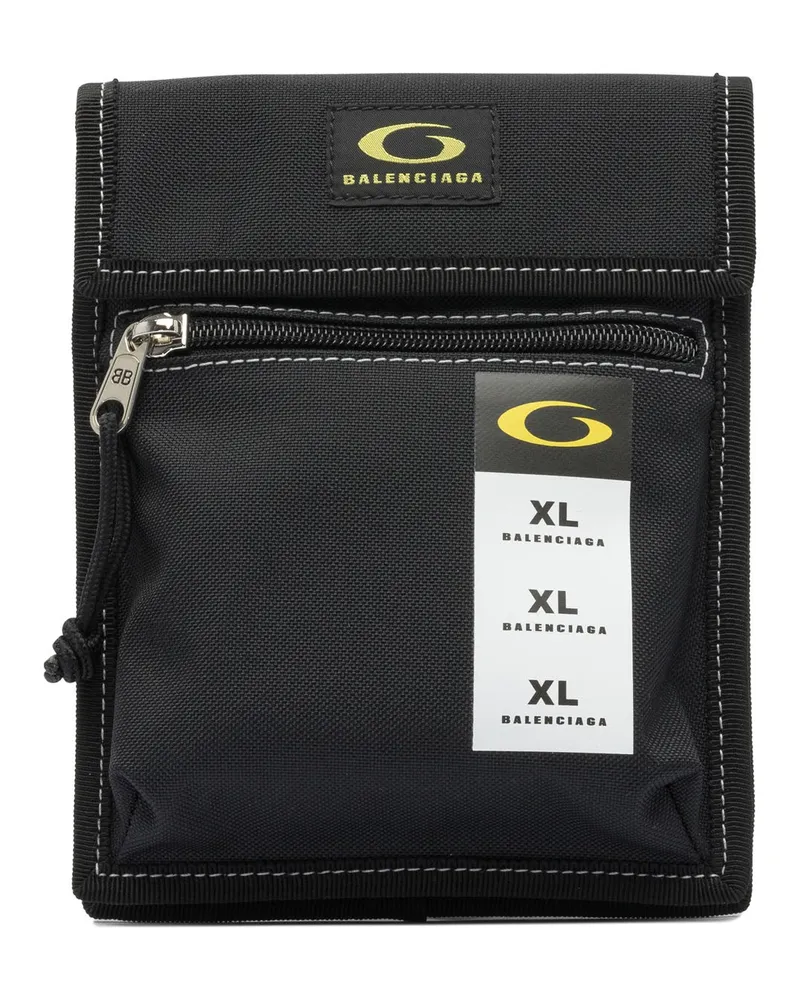 Balenciaga Explorer“ Umhängetasche Black