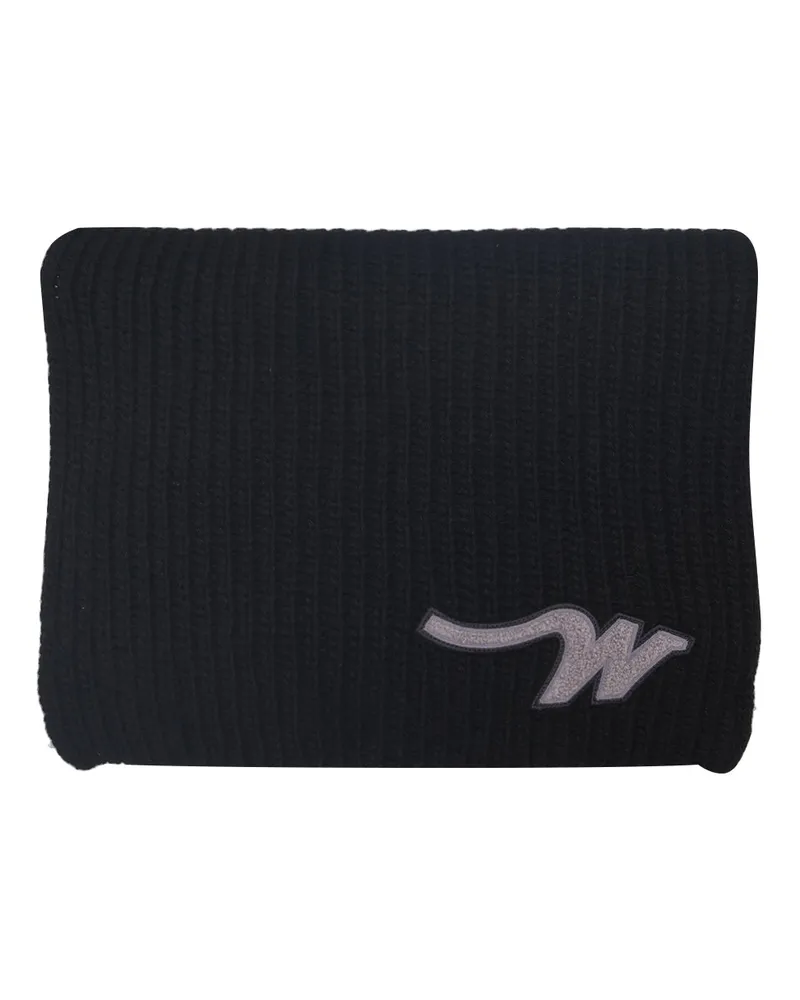 Max Mara Schals Schwarz Black