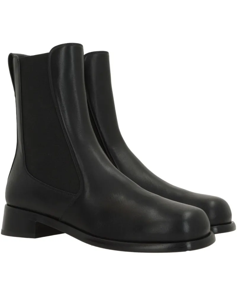 Sergio Rossi Chelsea-Stiefel aus Leder Black