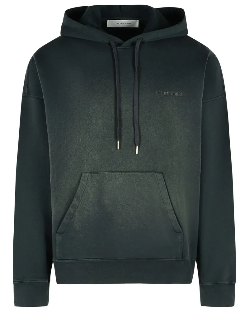 Golden Goose Schwarzes Baumwoll-Sweatshirt von Black