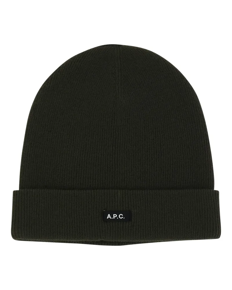 A.P.C. Herbst" Beanie Grün