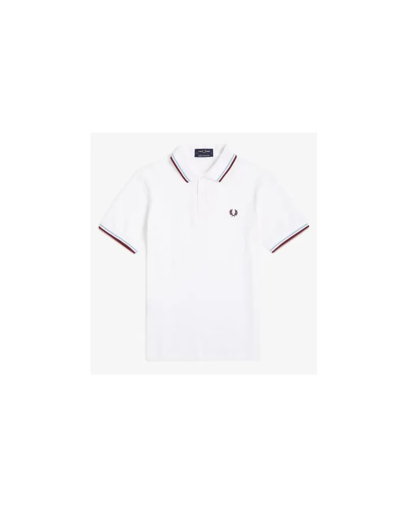 Fred Perry T -Shirts und Polos weiß White
