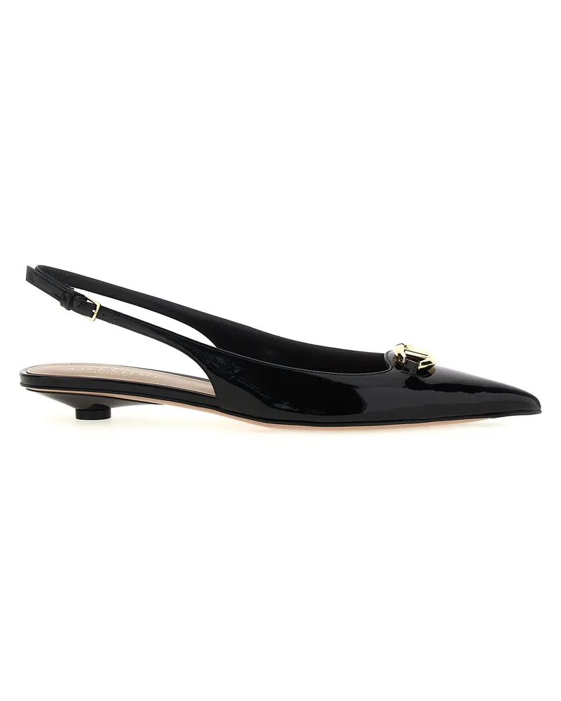 Valentino Garavani Valentino Garavani 'Vlogo Moon' Slingbacks Black