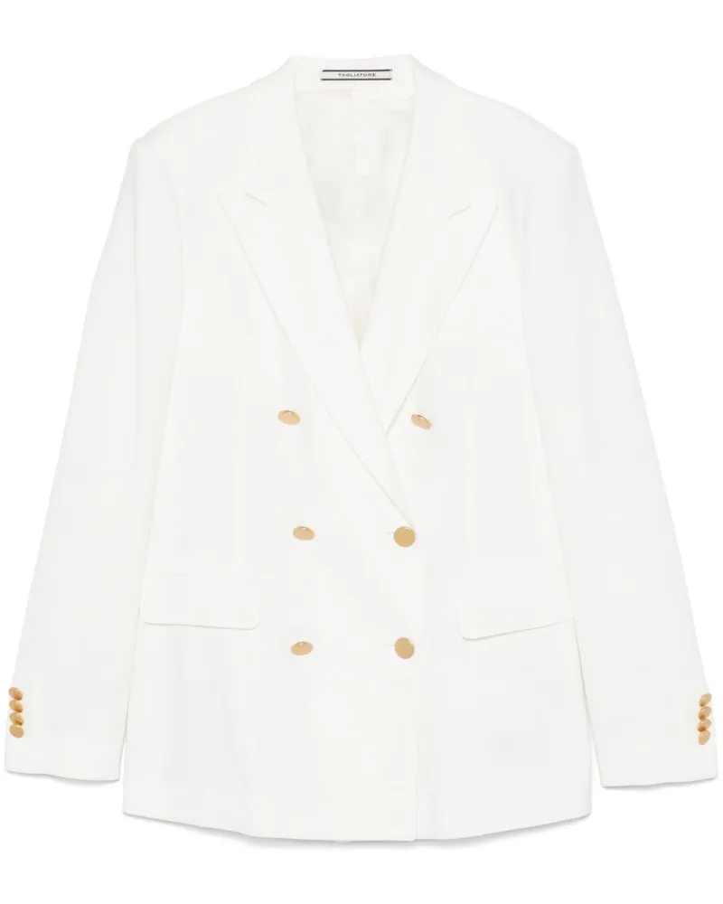 Tagliatore Doppelbrustjacke White