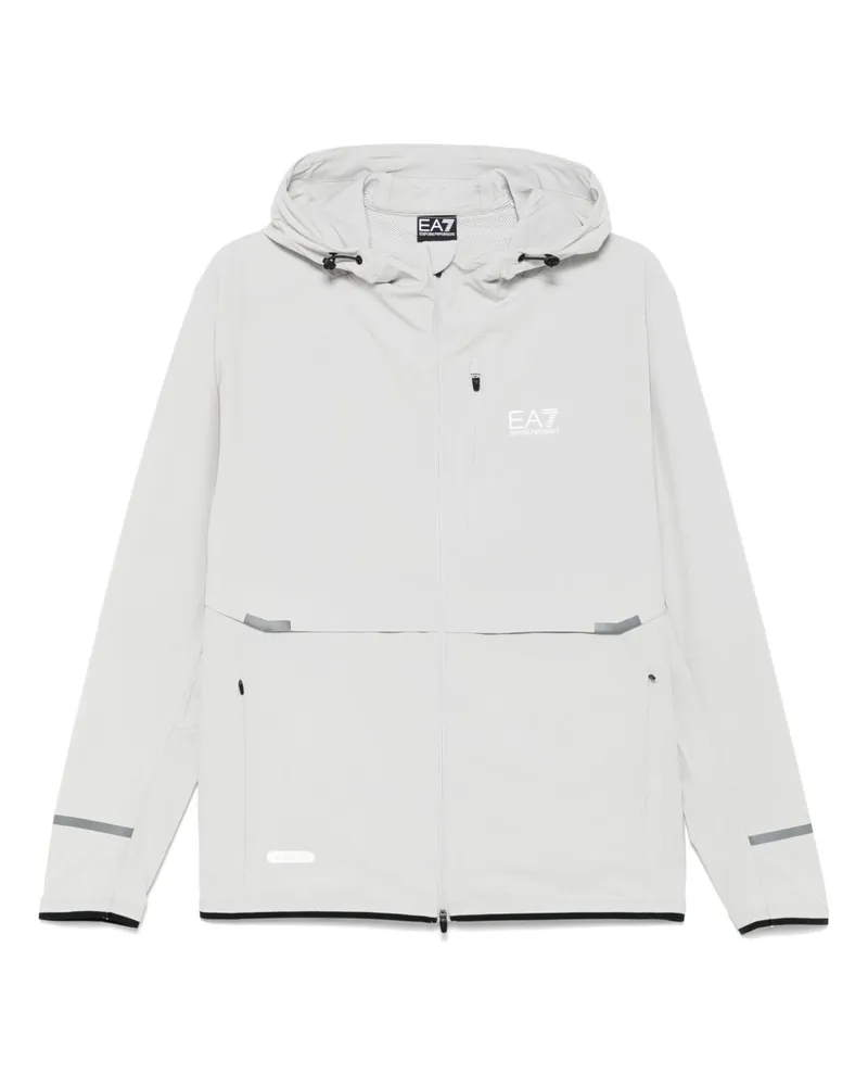 EA7 mit Kapuze -Blouson -Jacke Grey