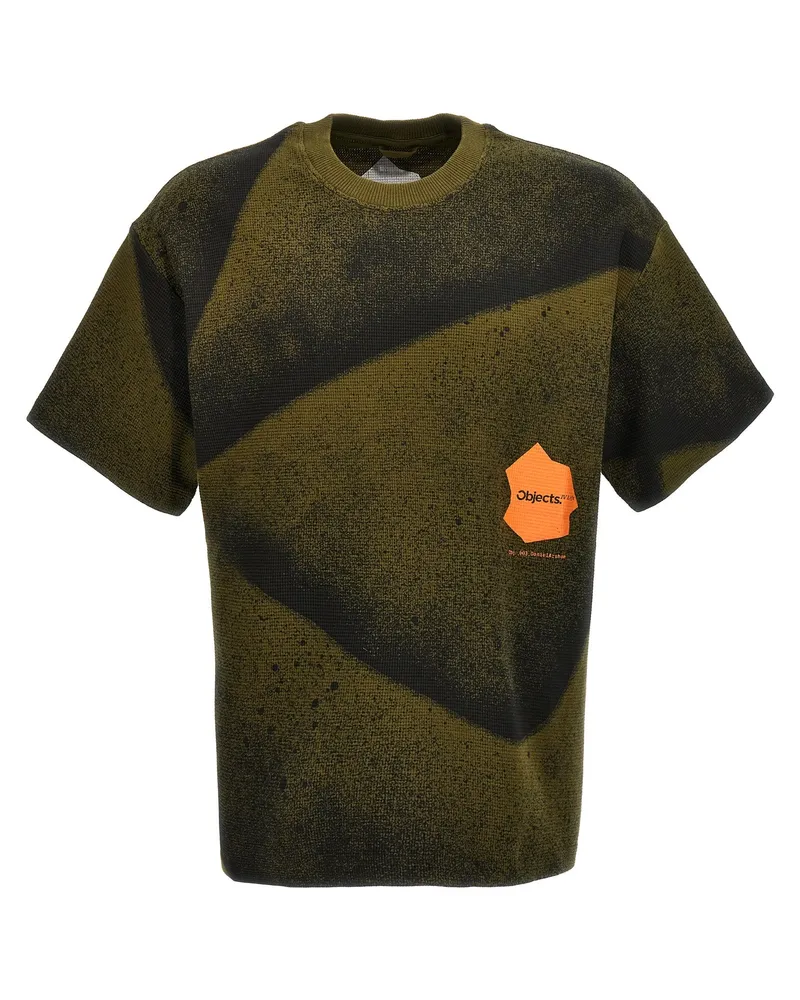 Objects IV Life Objekte iv Leben 'Waffel' T -Shirt Green