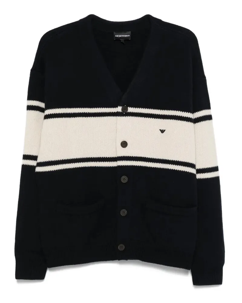 Emporio Armani Sweaters Navy