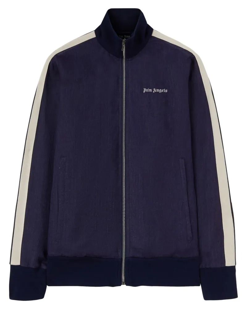 Palm Angels Logo Track Jacke Blue