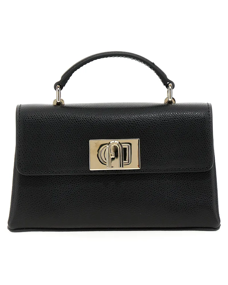Furla 1927 Mini M' Handtasche Schwarz