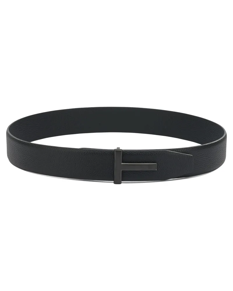 Tom Ford T Icon“ Ledergürtel Black