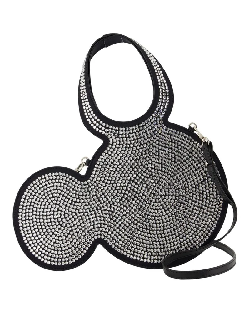 COPERNI Mickey Mini Umhängetasche  x Disney Satin Schwarz Schwarz