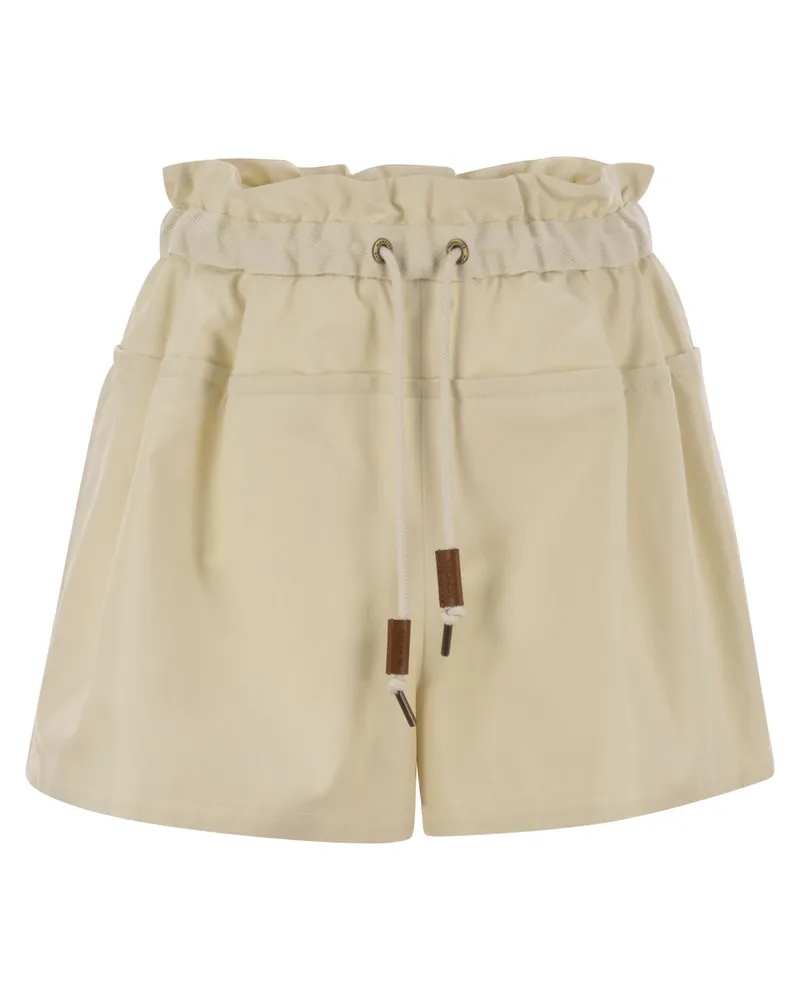 Moncler Shorts für  -Baumwollmischungen Natural
