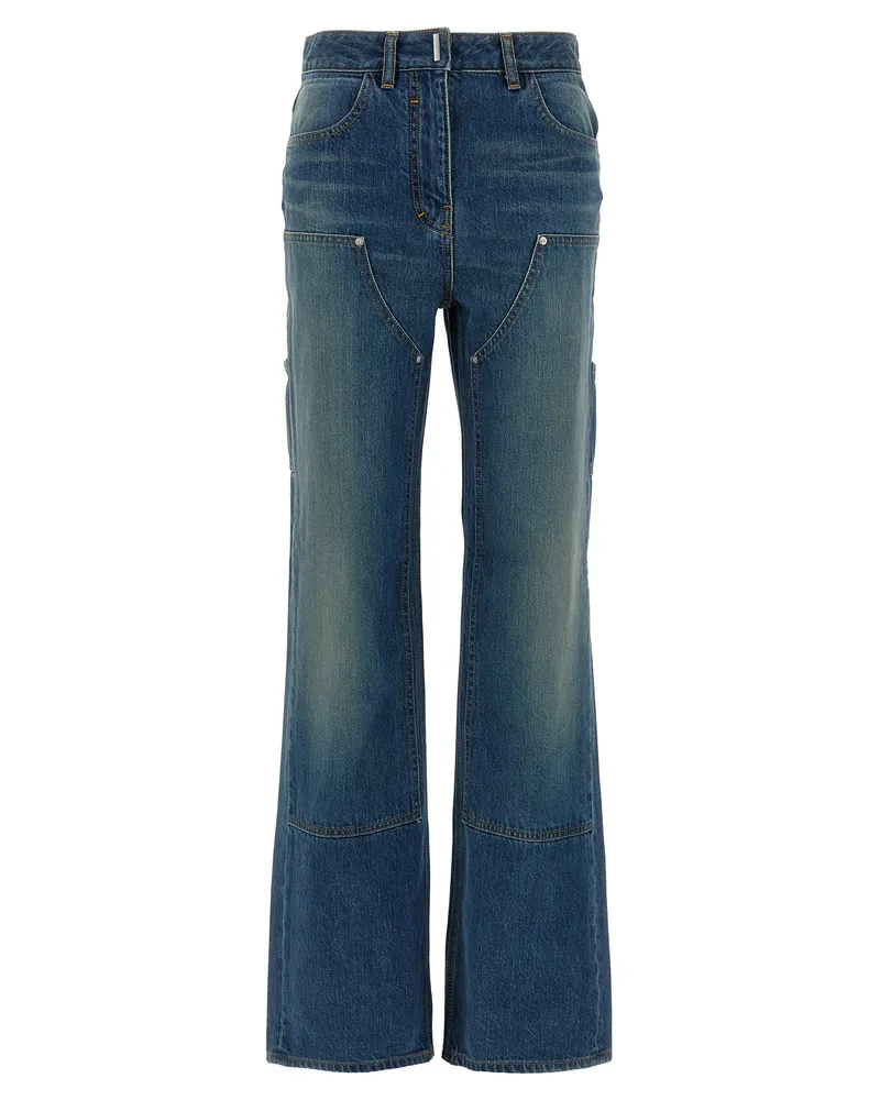 Givenchy Wide Leg' Jeans Blue