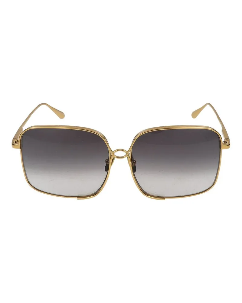Linda Farrow Sonnenbrille  LFL1597 Genevieve C1 Gelbgold/Licht Gold/15/145 C1