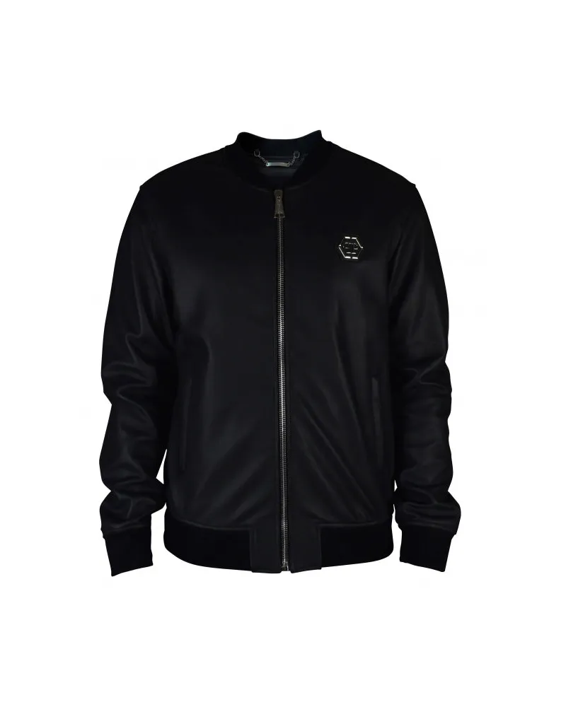 Philipp Plein Bomberjacke Black