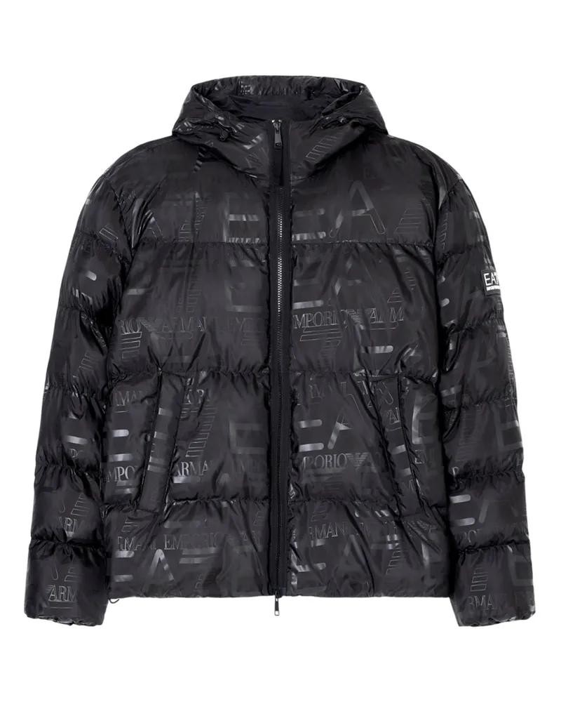EA7 Mäntel Schwarz Black
