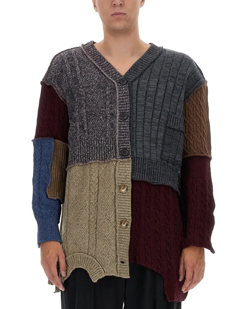 Dolce & Gabbana Patchwork Cardigan Multicolour