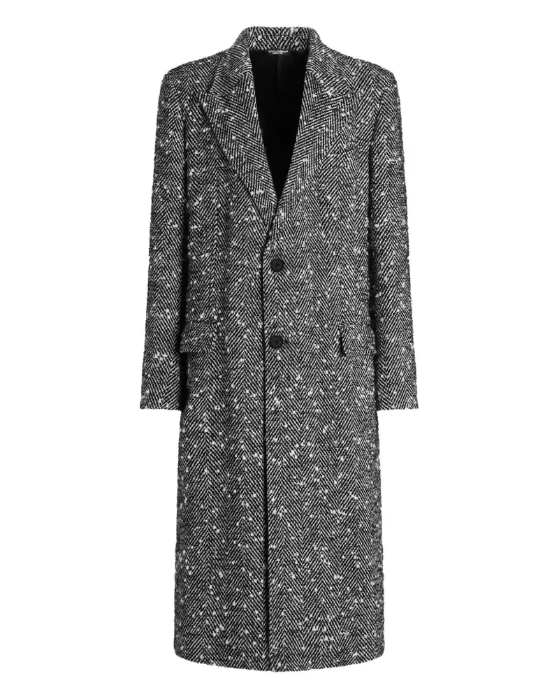 Dolce & Gabbana Fischgrätenmantel S8030
