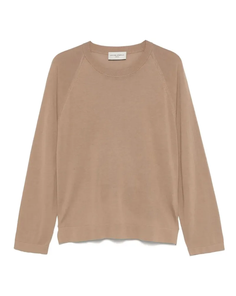 Officine Generale Pullover Beige Beige