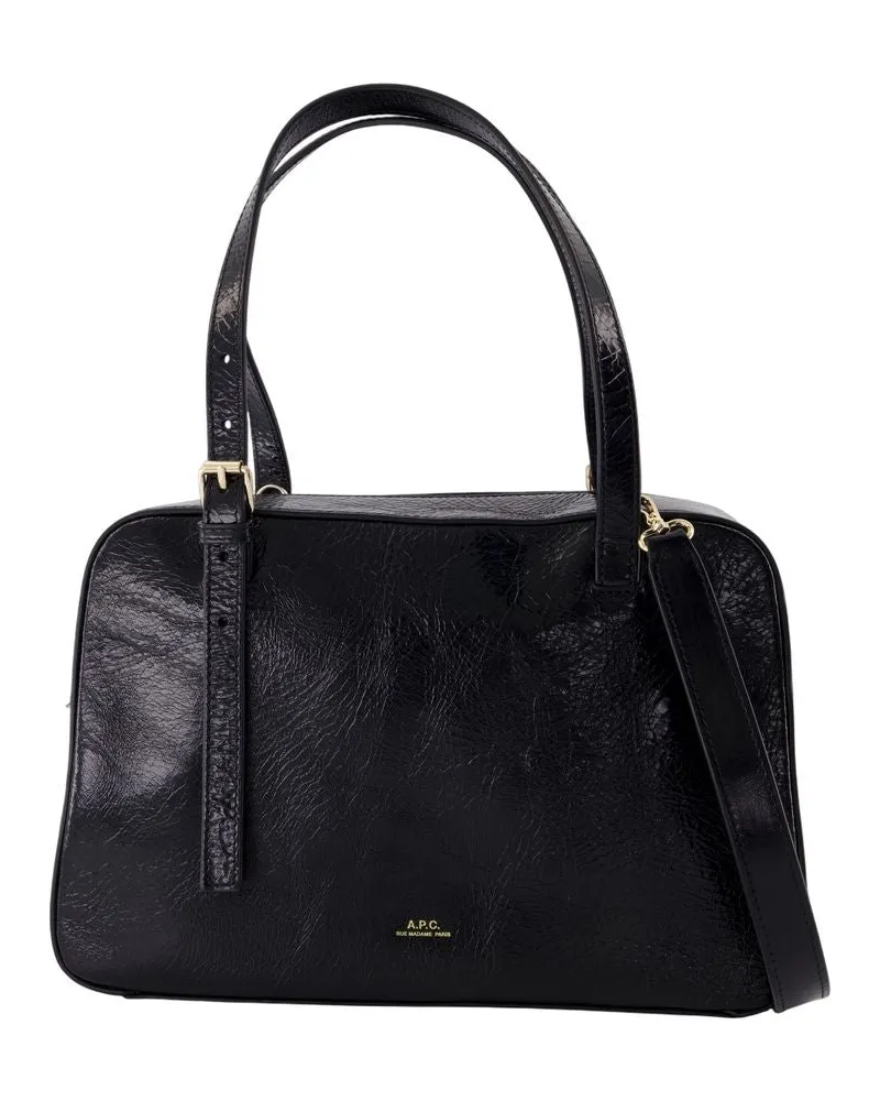 A.P.C. Virginie Umhängetasche  Lederschwarz Schwarz