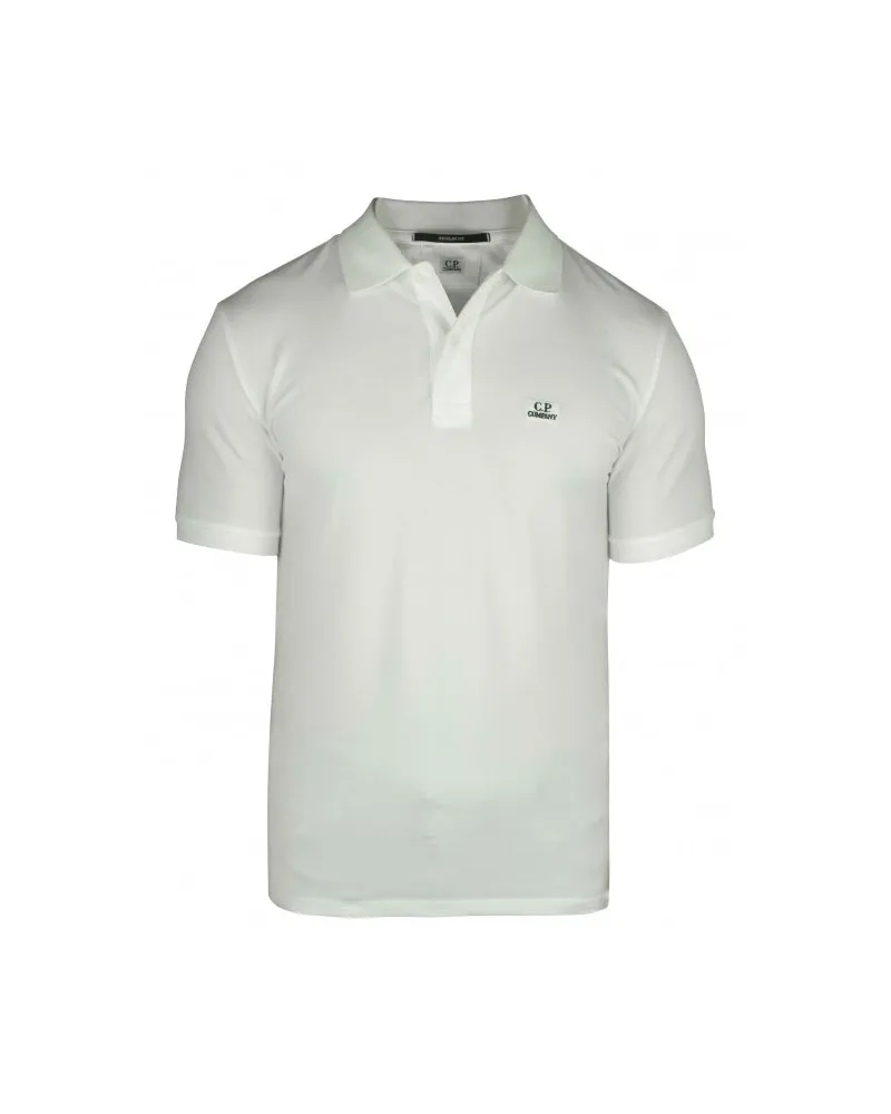 C.P. Company C.P. Firma Polo White
