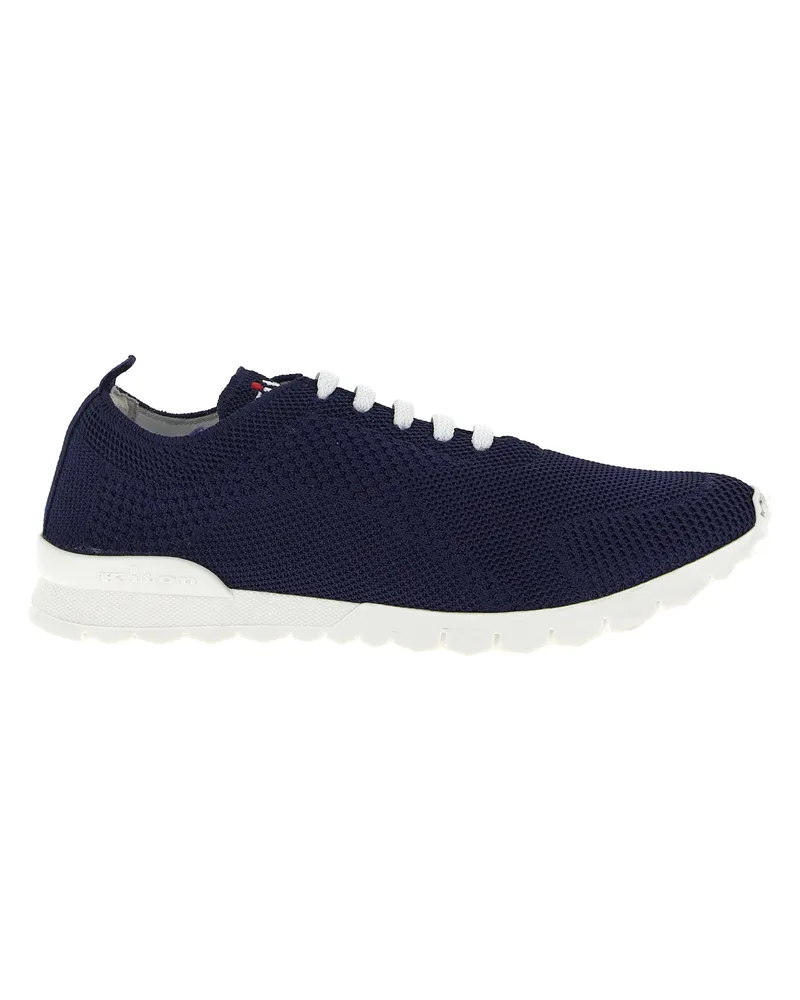 Kiton Fits“-Sneaker Blue