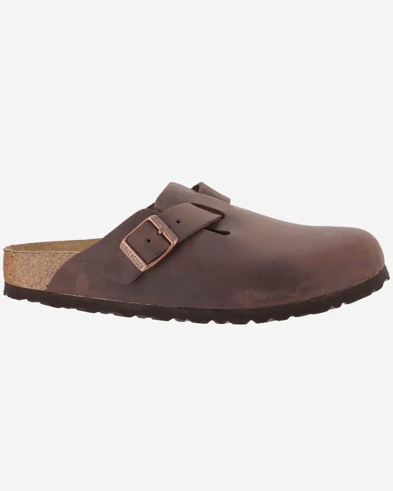 Birkenstock Boston Maultiere Brown