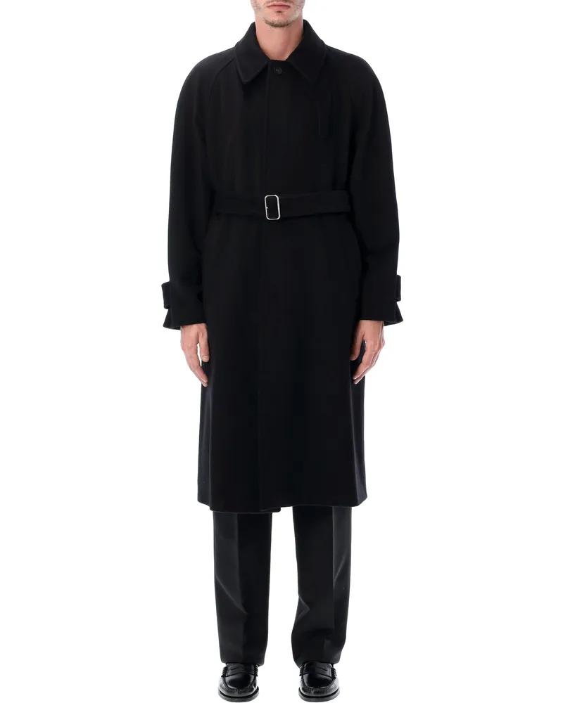 Ferragamo Mäntel Schwarz Black