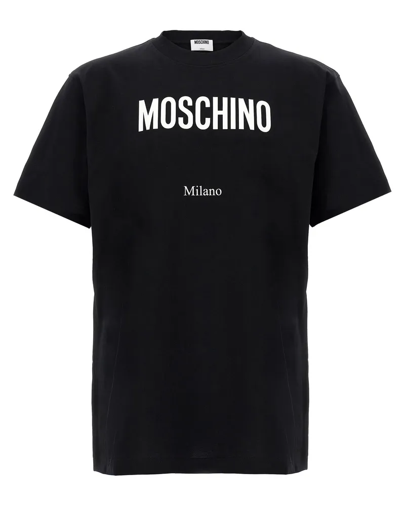 Moschino gedrucktes T -Shirt White