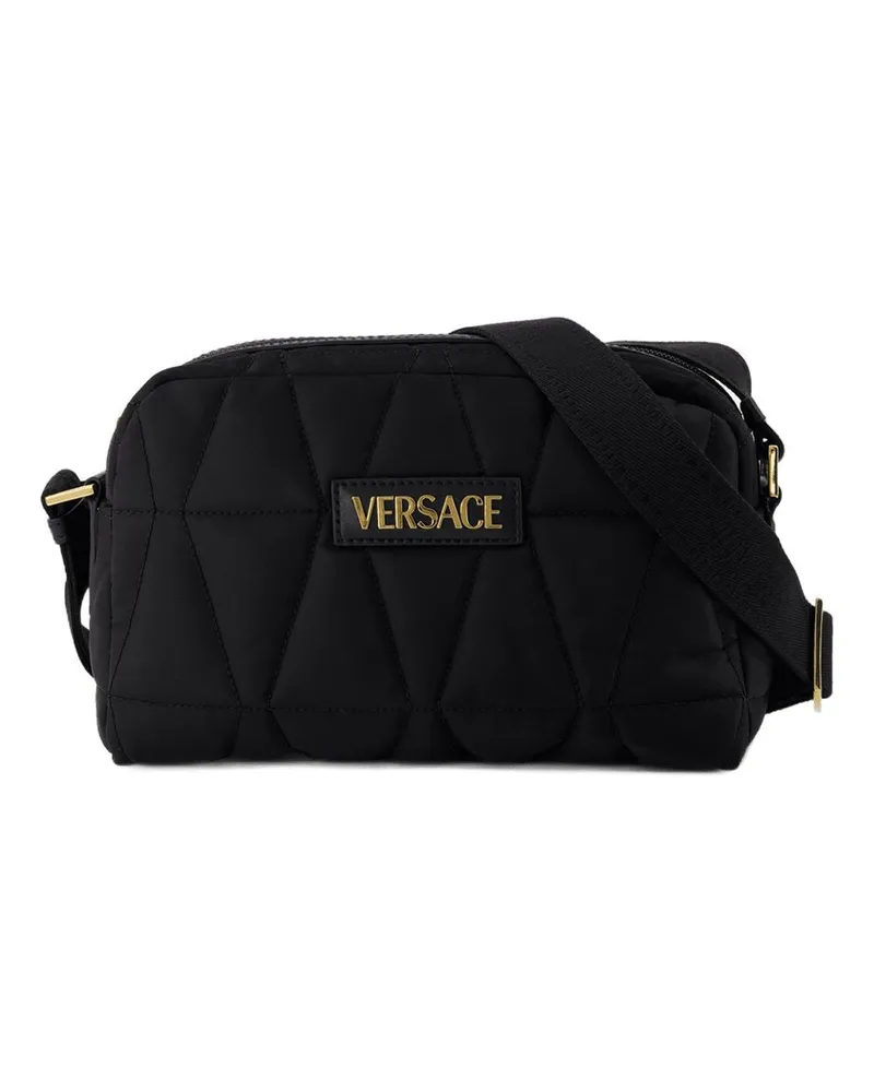 Versace Umhängetasche  Nylon Black Schwarz
