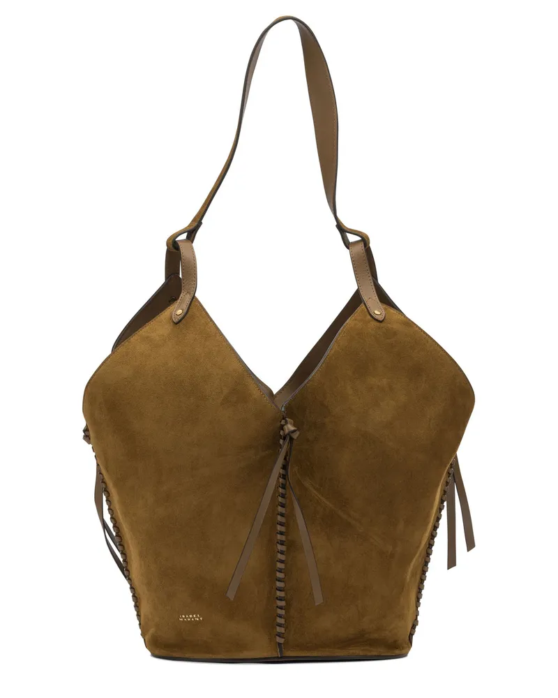 Isabel Marant Große Umhängetasche „Tampa“ von Brown