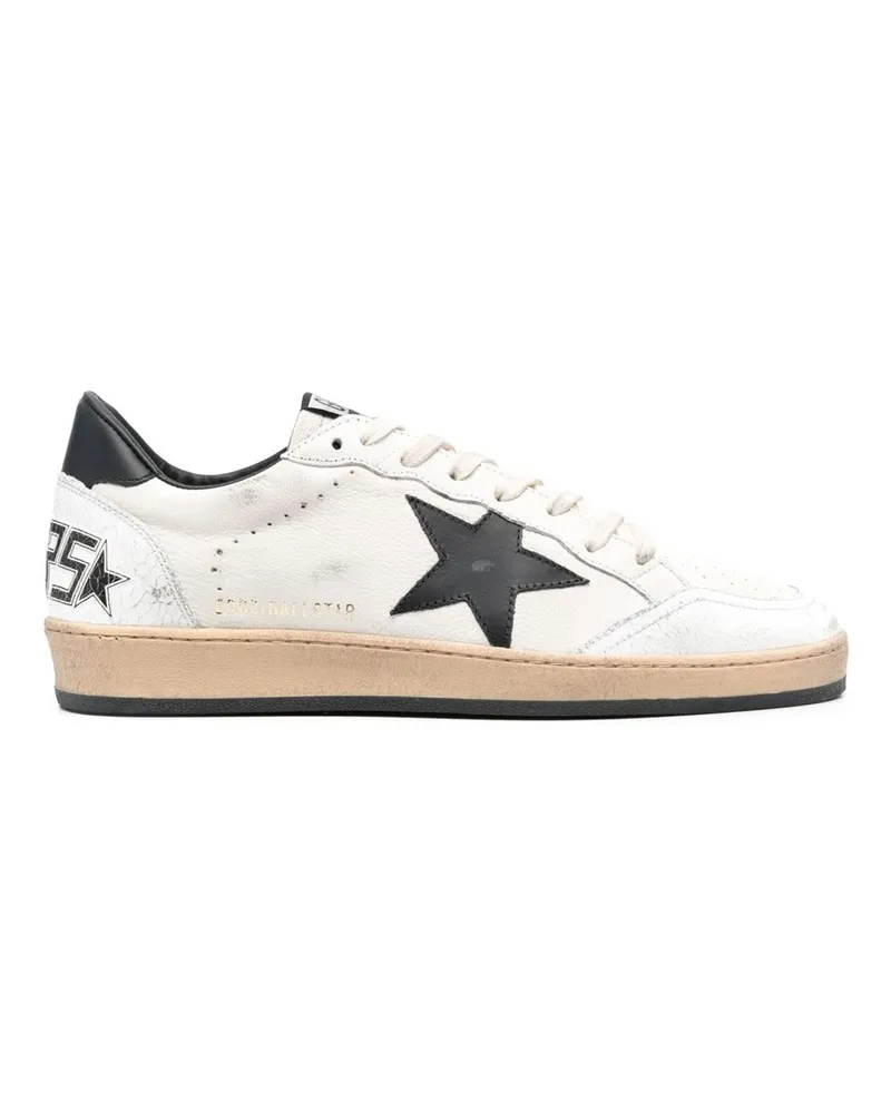 Golden Goose Goldene Gänse -Turnschuhe weiß White